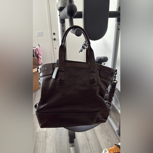 Coach leather belt bag